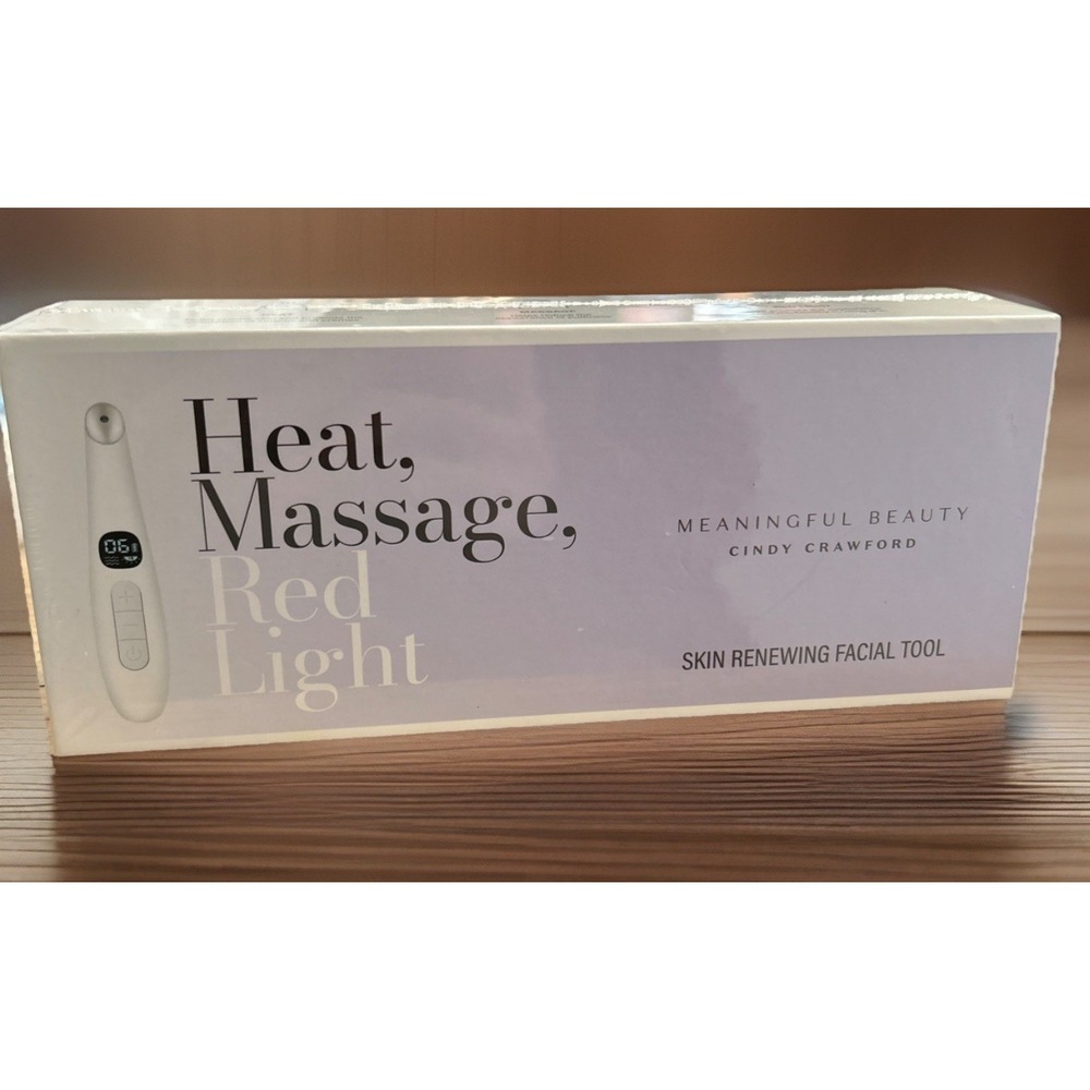 Meaningful Beauty Skin Renewing Facial Tool Heat Massage and Red Light Sealed - Picture 3 of 7